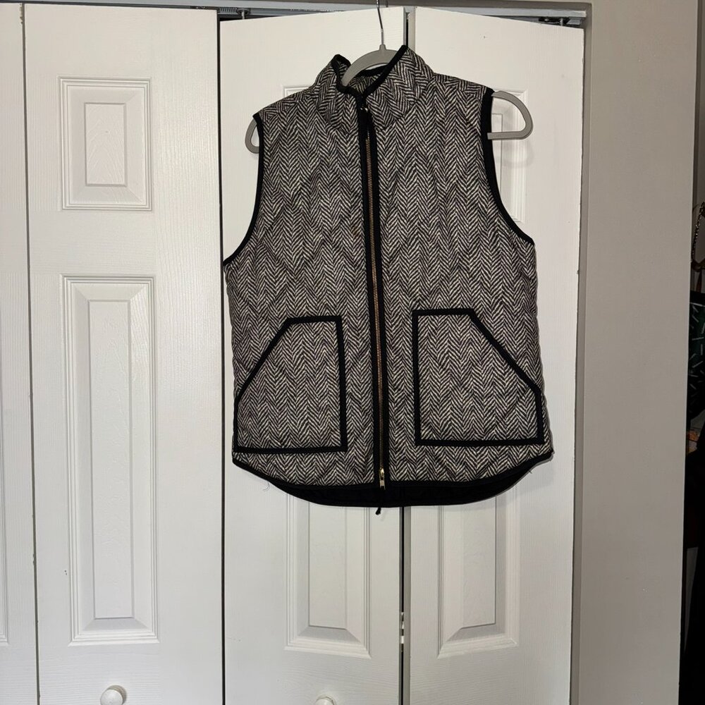 J.Crew Herringbone Vest